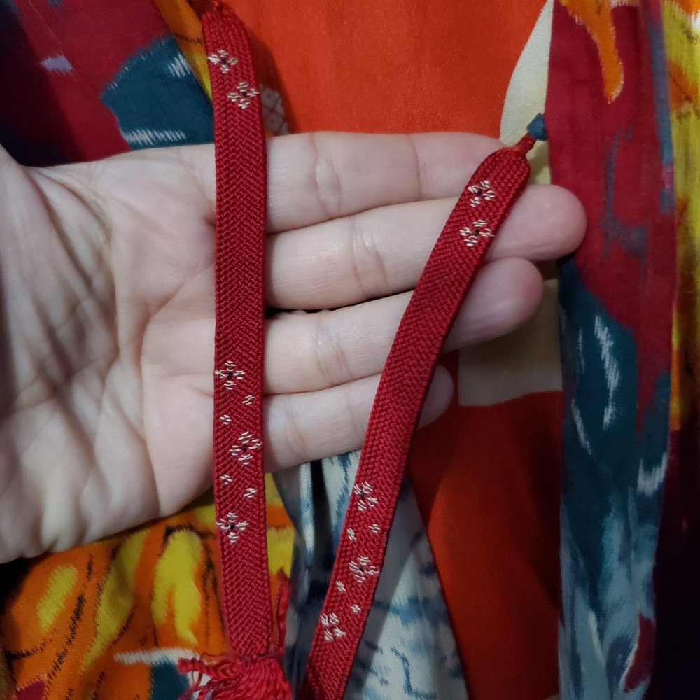Vintage Handmade Kimono Robe, S/M - Picture 6 of 8